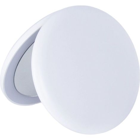 Mirror of maquillage LED - Grossissement x10 - Mirror of maquillage portable - Double face - Mini mirror - Foldable - Rechargeable by USB - White - 9 cm - 1 of (1/5)