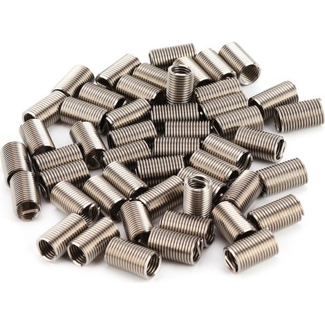 Satz mit 50 Gewindereparatureinsätzen aus Edelstahl – M8x1,25x3D (1/5)
