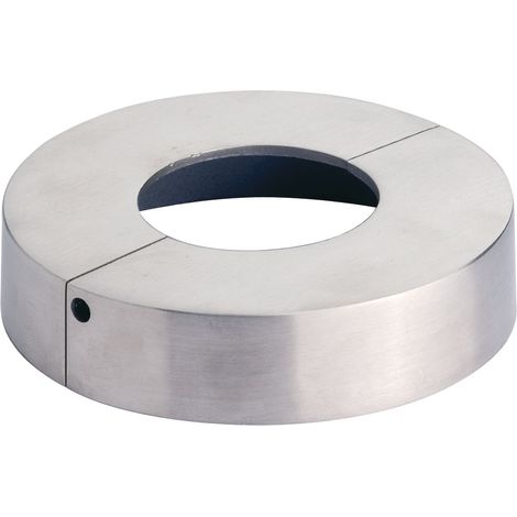 CROSO Abdeckrosette zweiteilig, ø 105 mm, Bohrung ø 43 mm, Edelstahl V4A