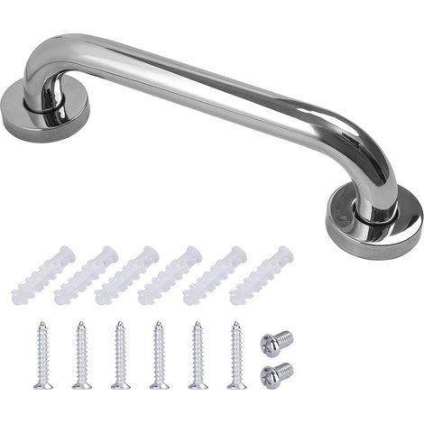 Haltegriff aus Edelstahl für Badewanne/WC, geeignet für Senioren, Menschen mit Behinderung, Kinder und Schwangere, 25 cm (1/5)