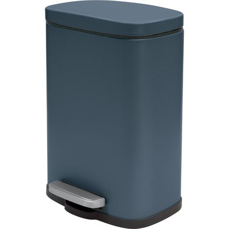 Papelera con pedal Acero AKIRA 5L Aceite mate Spirella (1/5)