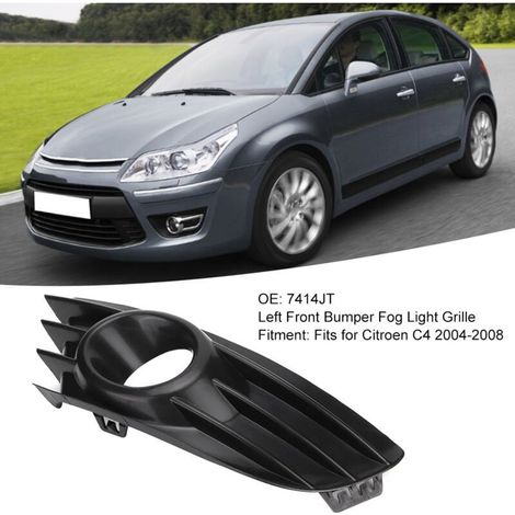 Garniture de calandre antibrouillard pour pare-chocs avant gauche 7414JT convient pour Citroen C4 04-08 (1/4)