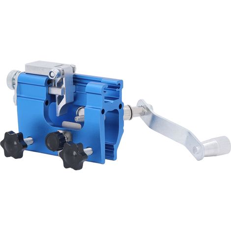 Kit d'affûtage pour tronçonneuse, affûteur manuel portable en alliage d'aluminium, support de meulage à manivelle pour usage domestique (1/5)