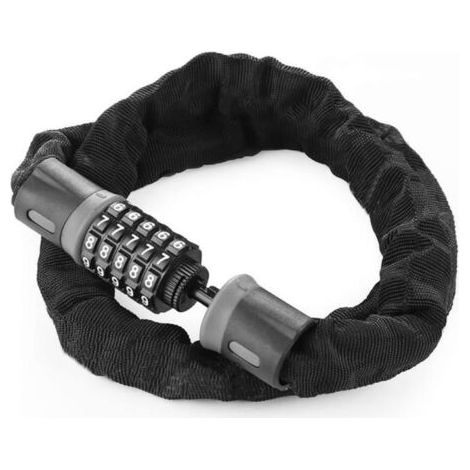 vélo, Cadenas Chaine Velo à Code Chaîne Cadenas Vélo avec 5 Chiffres, pour Vélo Scooter Moto Portail (90 cm)