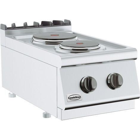 Cuisinière électrique 2 plaques - Combisteel