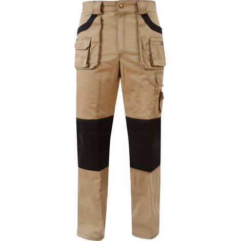 PANTALONE MULTITASCA DA LAVORO MODELLO VENERE COLORE BEIGE VEGA-XXL (1/2)
