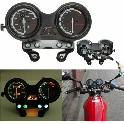royaluxe -Tachymètre Odomètre Compt Vitesse Km/h Pour YAMAHA YBR 125 YBR125,Enregistrez vos moments de conduite (1/4)