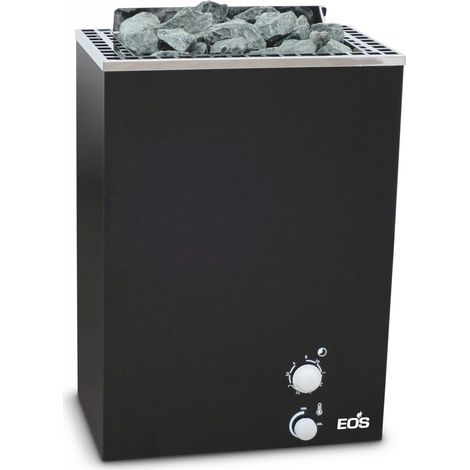 Eos Moment W Control 7,5 KW finnischer Saunaofen mit eingebauter Steuerung schwarz (1/5)