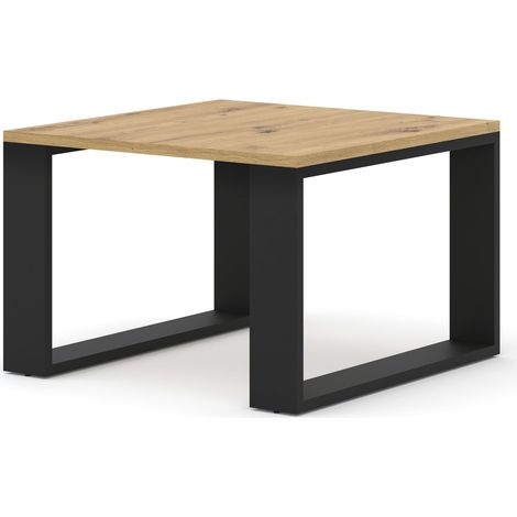 Mesa de centro LUCA 60x60 cm roble artesanal (1/3)