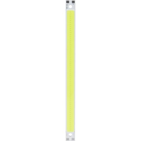 LED COB, striscia luminosa fai-da-te, 10 W, 3000-6500 K, 12-14 V, (150 × 10 mm)
