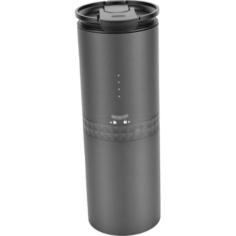 Machine à café électrique tout-en-un avec moulin et cafetière portables pour la maison et l'extérieur (1/5)