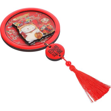 Aimants Décoratifs pour Réfrigérateur de Chat et Daruma, Matériaux Sûrs et Légers, Autocollants Magnétiques Adorables Cuisine et Bureau (1/5)
