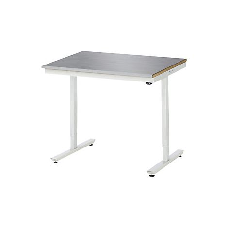 Mesa de trabajo  altura regulable eléctricamente  tablero de (1/4)