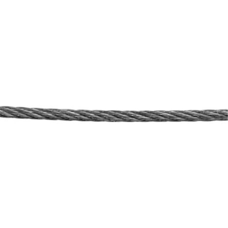 Câble en acier galvanisé - 3 mm - 50 m, GIBALTO