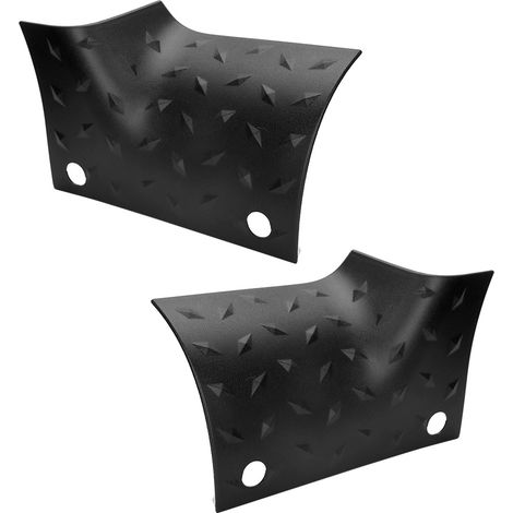 Lot de 2 Caches Angles Capot Noir Accessoires Auto pour Jeep Wrangler JL 2018-2020 (1/5)