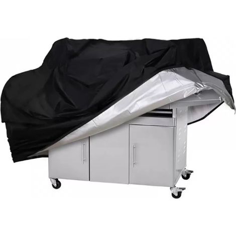 Housse de barbecue anti-poussière Aqestyerly – Housse de protection imperméable pour barbecue de jardin et d'extérieur, idéale pour balcon, terrasse ou maison.