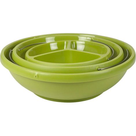 Accesorio de bandejas porta SNACKS de 3 compartimentos PARTY PLATES (1/5)