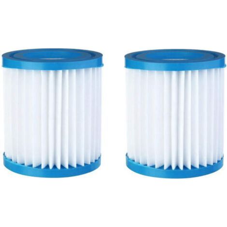 Set mit 2 Filtern für die Schwimmbad-Filterpumpe (1/5)