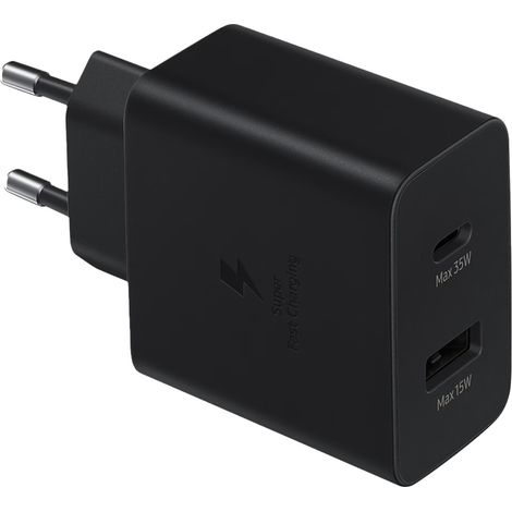 Samsung EP-TA220NBEGEU 25W Schnellladegerät mit USB-C-Anschluss, Schwarz (1/3)