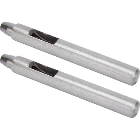 Outil de perforation en lot de 2 pour le bricolage, pour le cuir, pour percer des trous ronds et creux, fournitures de perçage et de quincaillerie (7 mm). (1/5)