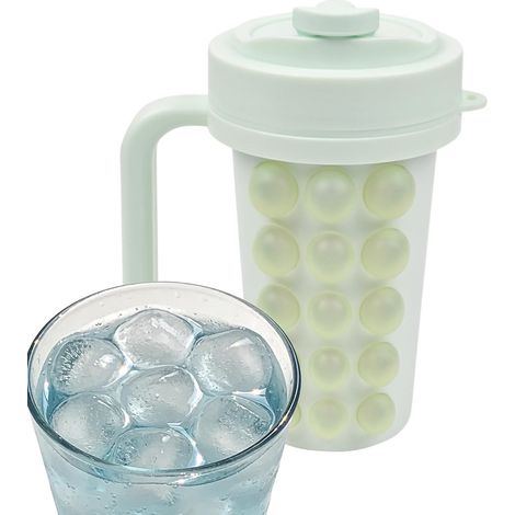 à glaçons de cuisine avec paille – Seau glace bulles intérieur en (1/5)