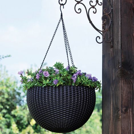 DONICZKA WISZ膭CA KETER RATTAN 8.6L - GRAFITO - KT 92 4499 (1/5)