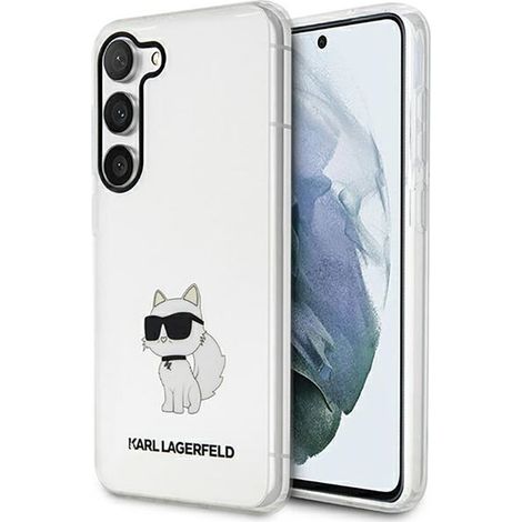 Karl Lagerfeld IML NFT Choupette - Samsung Galaxy S23 Hülle (Transparent) (1/5)