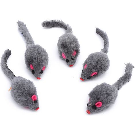Ensemble de 20 jouets pour chat et souris, jouets d'intérieur pour chat (couleurs aléatoires), Style 1 (1/2)