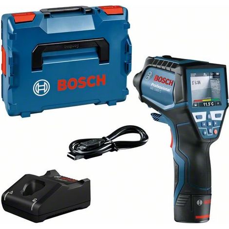 Bosch Thermodetektor GIS 1000 C, Akku, Ladegerät, L-BOXX (1/5)