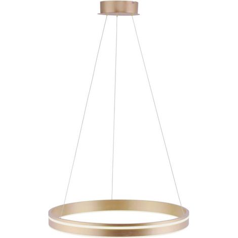 Lampe suspendue design Q-Vito Ø 59cm en laiton - 8411-60 (1/3)