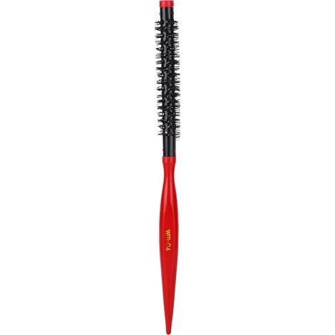 Rouleau à cheveux en nylon avec pointe en aluminium et manche ergonomique pour coiffure précise (1/5)