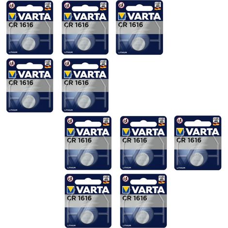 .Varta CR 1616 3V au lithium.