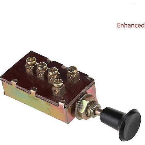 1 interrupteur à tirette pour phares de voiture rétractables (1ère/2ème/3ème vitesse) (standard + amélioré) pour modification de voiture (1/5)