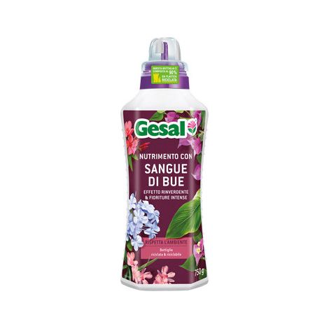 Abono líquido Gesal Sangre de Buey 750 ml – Fertilizante para plantas verdes y con flores