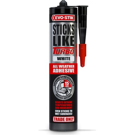 EVO-STIK Sticks Like Turbo White 290ml EVO30606786 (1/5)