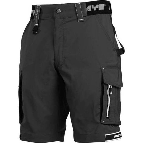 Bermuda de Travail Costa - Taille 54 - Noir - Résistant et Confortable - D-Work