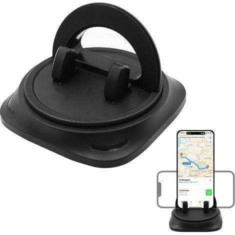 Stück Kfz-Handyhalterung für das Armaturenbrett, 360° drehbar, universell, tragbare Kfz-Handyhalterung, rutschfestes Silikon für iPhones und Smartphones (1/5)