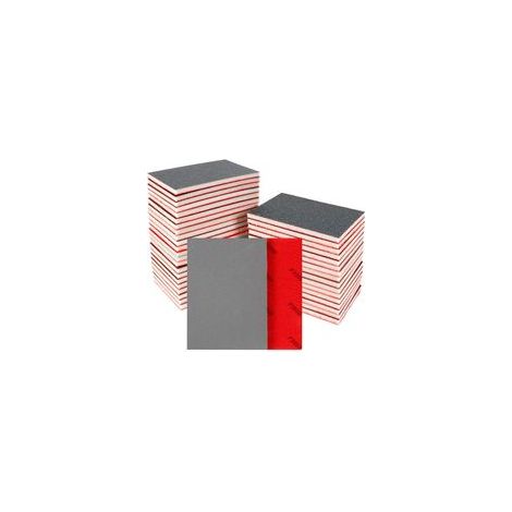 24 Pièces Éponges de Ponçage 3000 Grain Papier Abrasif Sec et Humide Flexible Eponge Abrasive, Cloisons Sèches, Métal et Peinture