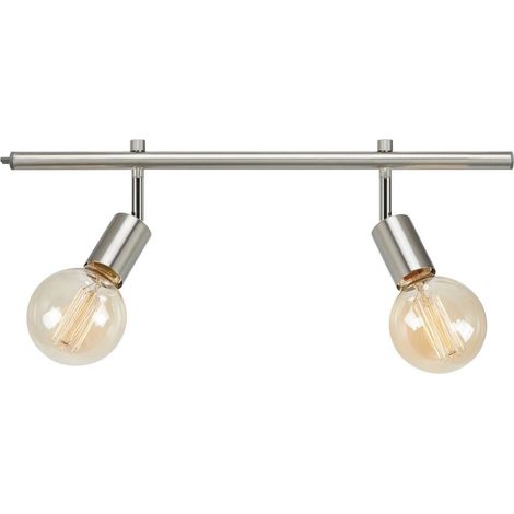 Markslojd EXPAND Twin Spot 2 Lumière 50cm E27 Cylindre Acier (1/3)