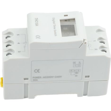 THC15A - Relais temporisé programmable pour l'automatisation (1/5)
