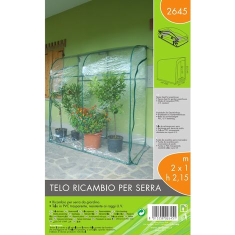 Telo ricambio per serra (200 x 100 x 215 cm) (1/2)
