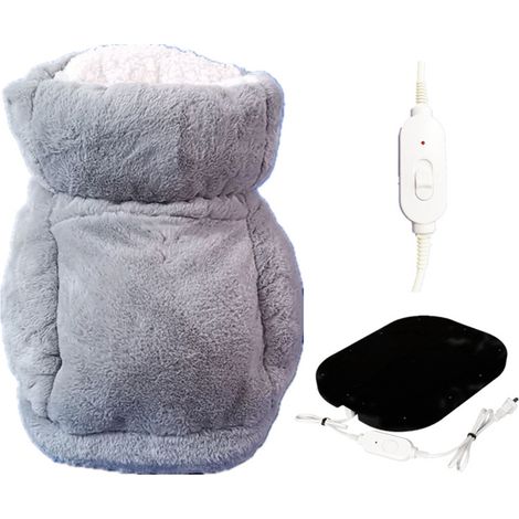 Chaussons chauffants en peluche rechargeables, tapis chauffant pour chaussures d'hiver, cadeau chaleureux pour famille et amis