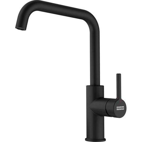Franke Urban 2.0 - Grifo monomando para fregadero FN 5540.901, negro mate 115.0755.397 (1/4)
