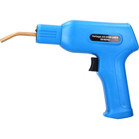 Agrafeuse à chaud portable pour soudure plastique, outil de réparation et de soudage pour la maison et le jardin, bleu, prise UE 220-240 V