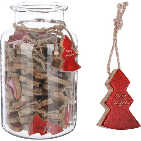PENDAGLIO PINO ROSSO BIZZOTTO CLARA 4,5X1X7H