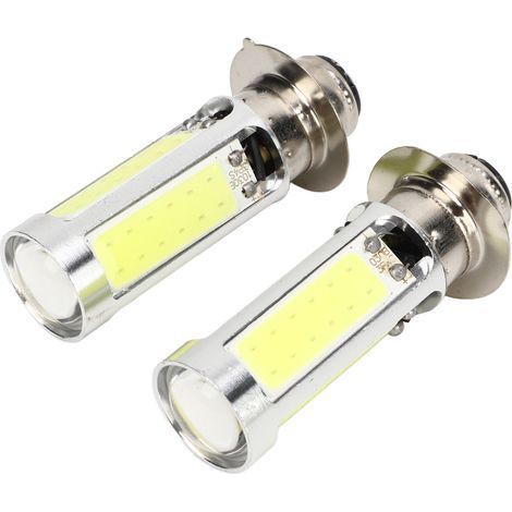 2x H6M 6000K Weiße COB-LED-Lampen für Motorrad-/Quad-Nebelscheinwerfer PX15d P15D25-1 (1/5)