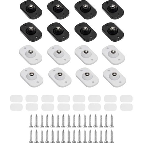 16 PCS Silent 360° Adhesive Ball Casters (1/5)