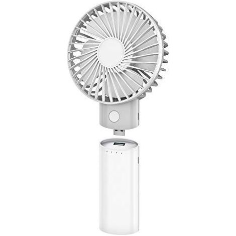 Platinet Ventilateur Rechargeable Portable 3 Vitesses USB-A (1/3)