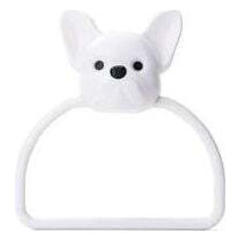 chiot 1PC ABS dessin animé animaux porte-serviettes mural salle de bain toilette enfant suspendu porte-serviette cintre maison cuisine porte-serviettes anneau (1/5)