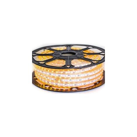 Sysled – Ruban LED 5050 60 LED/m étanche IP68 – Longueur 25 mètres – Luminosité 1080 lumens/m – Alimentation 220V – Dimmable avec variateur